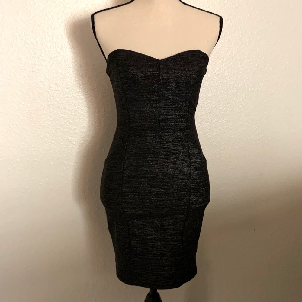 Sparkly Little Black Dress